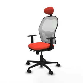 Office Chair with Headrest Jorquera Piqueras y Crespo 1D036N1 Dark Orange