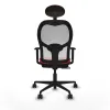 Office Chair with Headrest Jorquera Piqueras y Crespo 1D036N1 Dark Orange