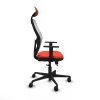 Office Chair with Headrest Jorquera Piqueras y Crespo 1D036N1 Dark Orange