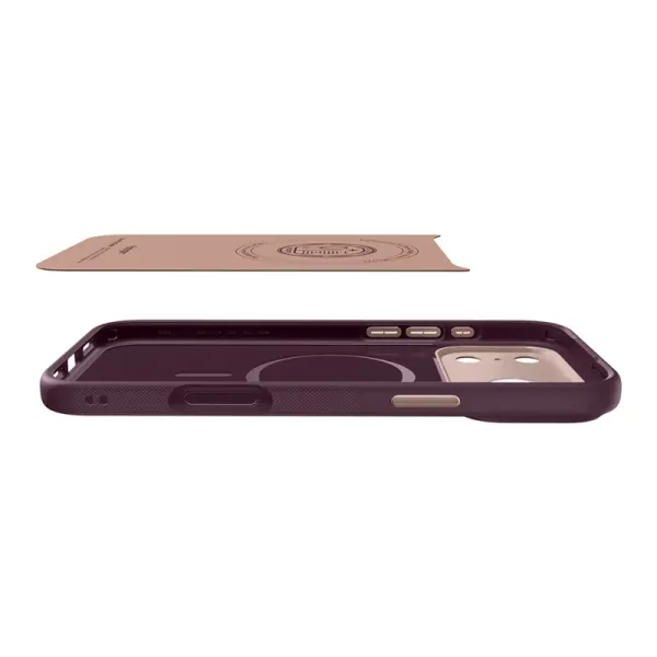 Spigen Nano Pop Mag MagSafe - Case for iPhone 17 Pro (Burgundy Bean)
