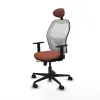Офисный стул с изголовьем Jorquera Piqueras y Crespo 1D036N1 Коричневый