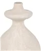 Vase Cream Ceramic Sand 21 x 21 x 38 cm