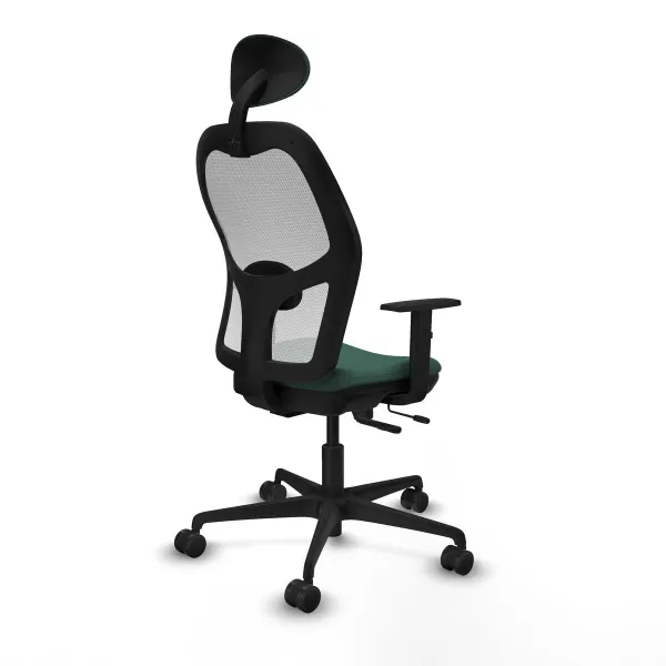 Office Chair with Headrest Jorquera Piqueras y Crespo 1D036N1 Green