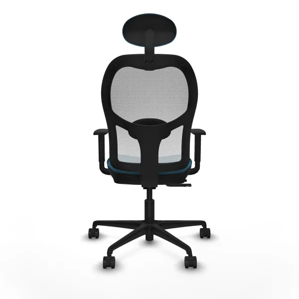 Office Chair with Headrest Jorquera Piqueras y Crespo 1D036N1 Petroleum green