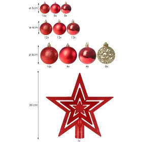 Ziemassvētku eglīšu rotājumu komplekts Springos | Pirkt tiešsaistē — Megaluks