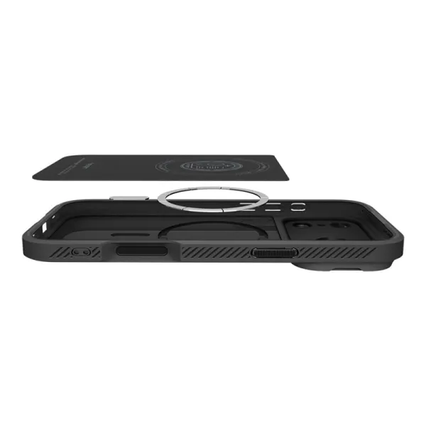 Spigen Optik Armor Mag MagSafe - Case for iPhone 17 Pro (Black)
