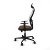 Office Chair with Headrest Jorquera Piqueras y Crespo 1D036N1 Dark brown