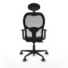 Office Chair with Headrest Jorquera Piqueras y Crespo 1D036N1 Dark brown
