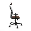 Office Chair with Headrest Jorquera Piqueras y Crespo 1D036N1 Dark brown