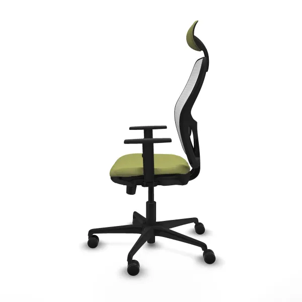 Office Chair with Headrest Jorquera Piqueras y Crespo 1D036N1 Green