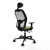 Office Chair with Headrest Jorquera Piqueras y Crespo 1D036N1 Green