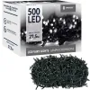 Christmas tree lights Springos CL0543, 500 LED, cold white + cold white flash, 27.5 m