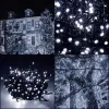 Christmas tree lights Springos CL0543, 500 LED, cold white + cold white flash, 27.5 m