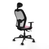 Office Chair with Headrest Jorquera Piqueras y Crespo 1D036N1 Pink