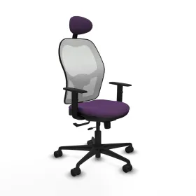 Office Chair with Headrest Jorquera Piqueras y Crespo 1D036N1 Purple