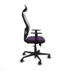 Office Chair with Headrest Jorquera Piqueras y Crespo 1D036N1 Purple