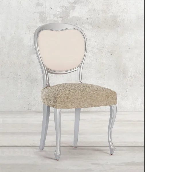 Chair Cover Eysa TROYA Light brown 50 x 5 x 50 cm 2 Units