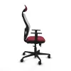 Office Chair with Headrest Jorquera Piqueras y Crespo 1D036N1 Maroon