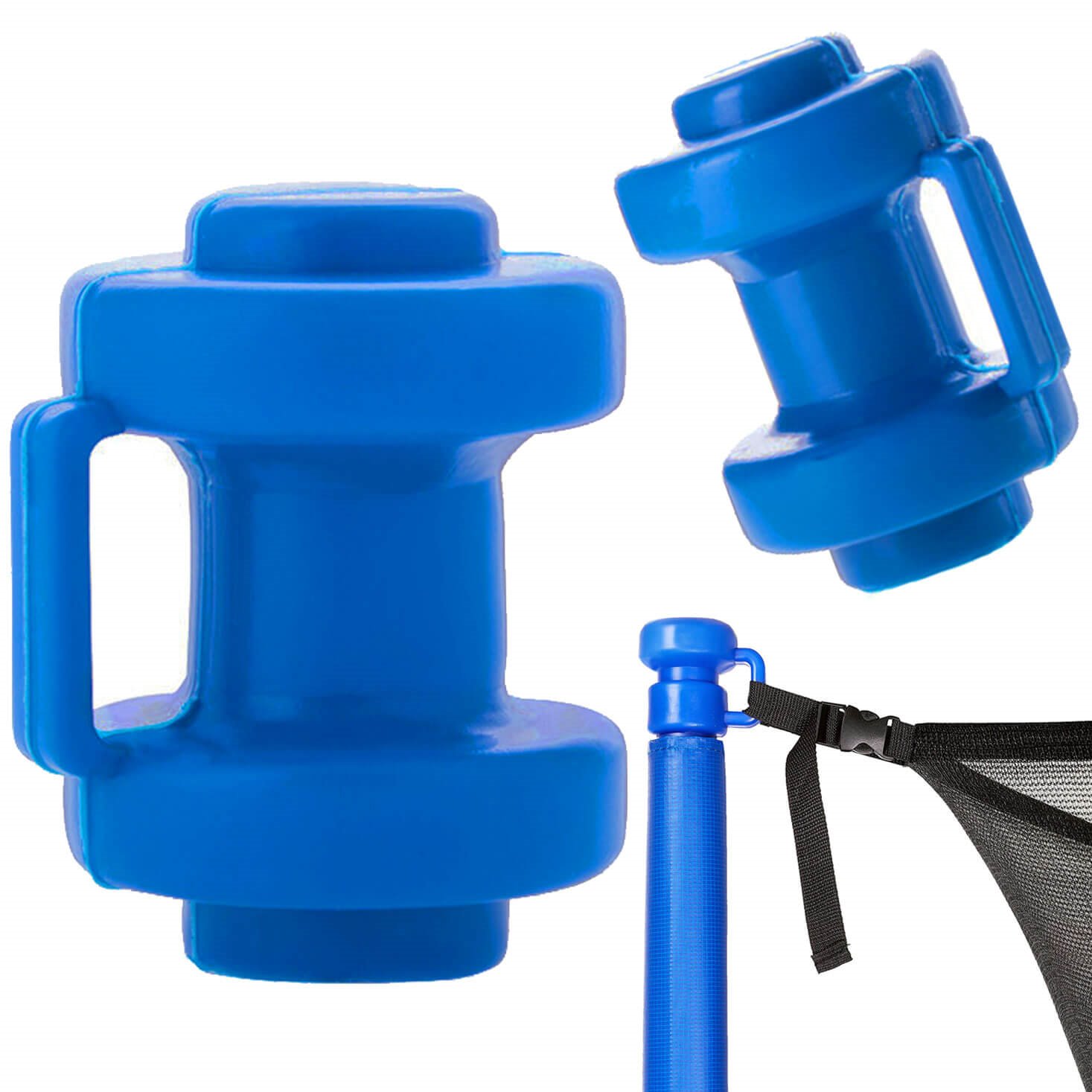 Trampoliinitangon kiinnitys Springos TPC-01 BLU | Osta verkosta — Megaluks