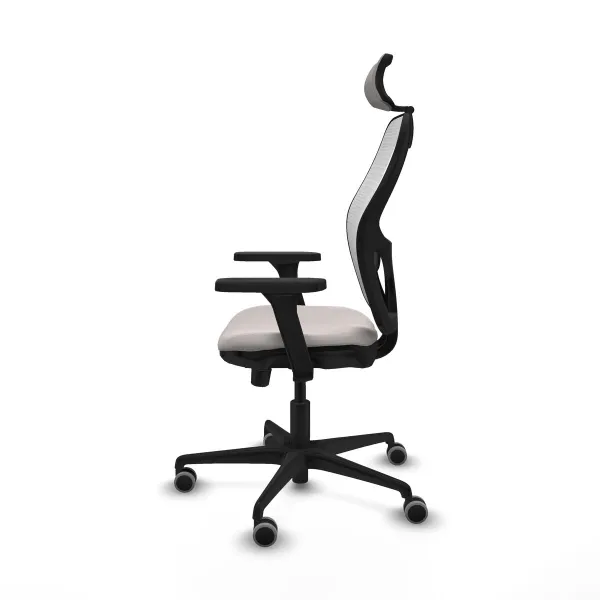 Office Chair with Headrest Jorquera Piqueras y Crespo 3D036G2 White