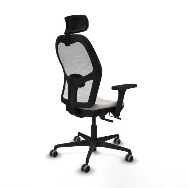 Office Chair with Headrest Jorquera Piqueras y Crespo 3D036G2 White