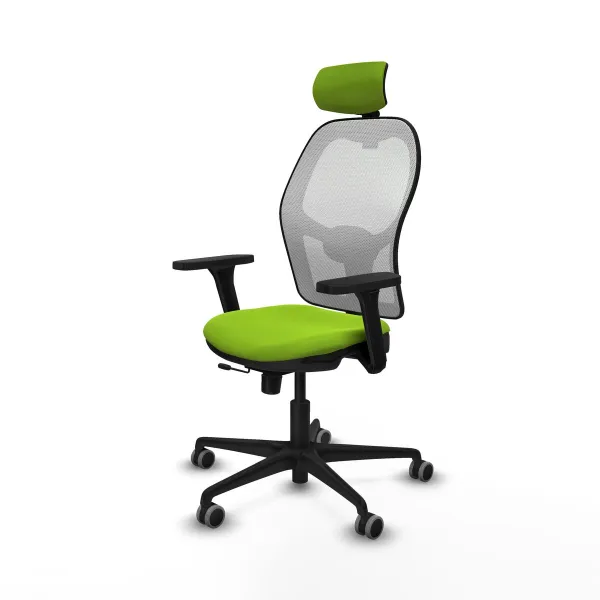 Office Chair with Headrest Jorquera Piqueras y Crespo 3D036G2 Pistachio