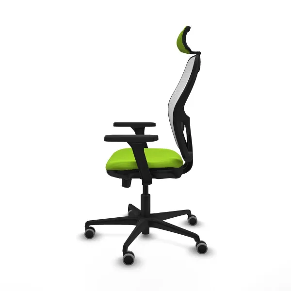 Office Chair with Headrest Jorquera Piqueras y Crespo 3D036G2 Pistachio