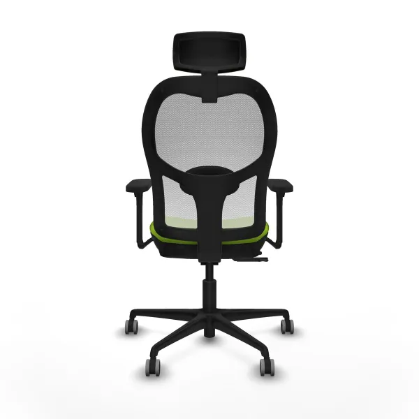 Office Chair with Headrest Jorquera Piqueras y Crespo 3D036G2 Pistachio