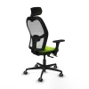 Office Chair with Headrest Jorquera Piqueras y Crespo 3D036G2 Pistachio