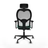 Office Chair with Headrest Jorquera Piqueras y Crespo 3D036G2 Turquoise