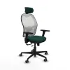 Office Chair with Headrest Jorquera Piqueras y Crespo 3D036G2 Green