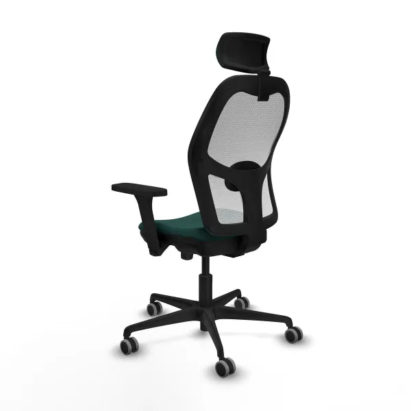 Office Chair with Headrest Jorquera Piqueras y Crespo 3D036G2 Green