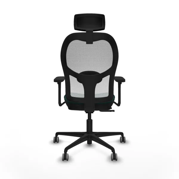 Office Chair with Headrest Jorquera Piqueras y Crespo 3D036G2 Green