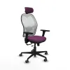 Biroja krēsls ar galvas atbalstu Jorquera Piqueras y Crespo 3D036G2 Violets