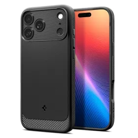 Spigen Rugged Armor Mag MagSafe - Case for iPhone 17 Pro (Matte Black)