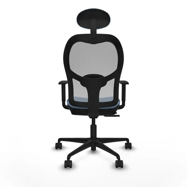 Office Chair with Headrest Jorquera Piqueras y Crespo 1D036N1 Sky blue