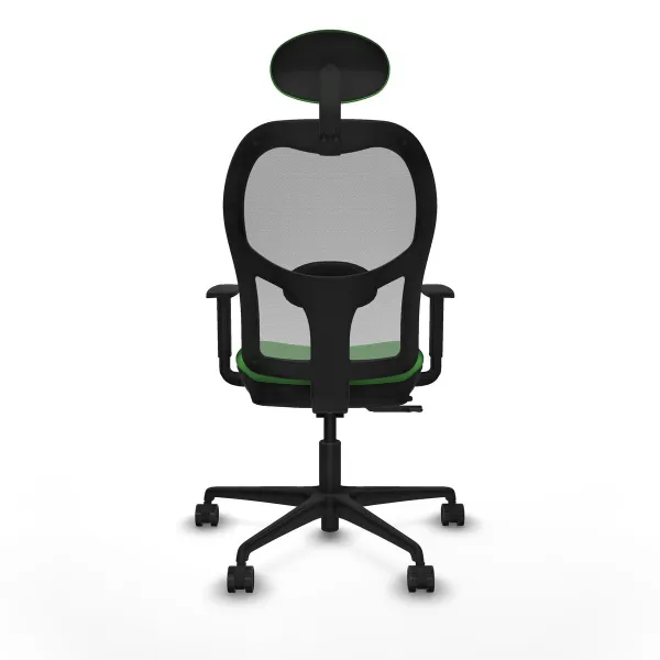 Office Chair with Headrest Jorquera Piqueras y Crespo 1D036N1 Green