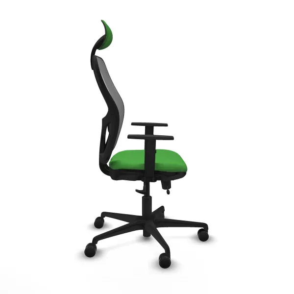 Office Chair with Headrest Jorquera Piqueras y Crespo 1D036N1 Green