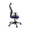 Office Chair with Headrest Jorquera Piqueras y Crespo 1D036N1 Navy Blue