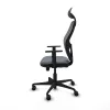 Office Chair with Headrest Jorquera Piqueras y Crespo 1D036N1 Grey