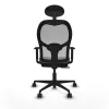 Office Chair with Headrest Jorquera Piqueras y Crespo 1D036N1 Grey