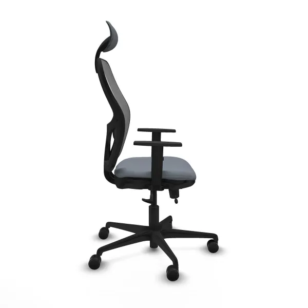 Office Chair with Headrest Jorquera Piqueras y Crespo 1D036N1 Grey