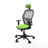 Office Chair with Headrest Jorquera Piqueras y Crespo 1D036N1 Pistachio