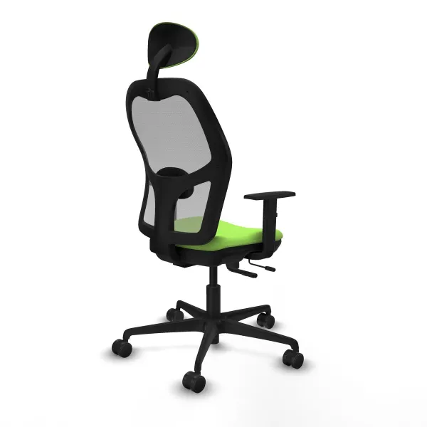Office Chair with Headrest Jorquera Piqueras y Crespo 1D036N1 Pistachio