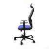 Office Chair with Headrest Jorquera Piqueras y Crespo 1D036N1 Light Blue