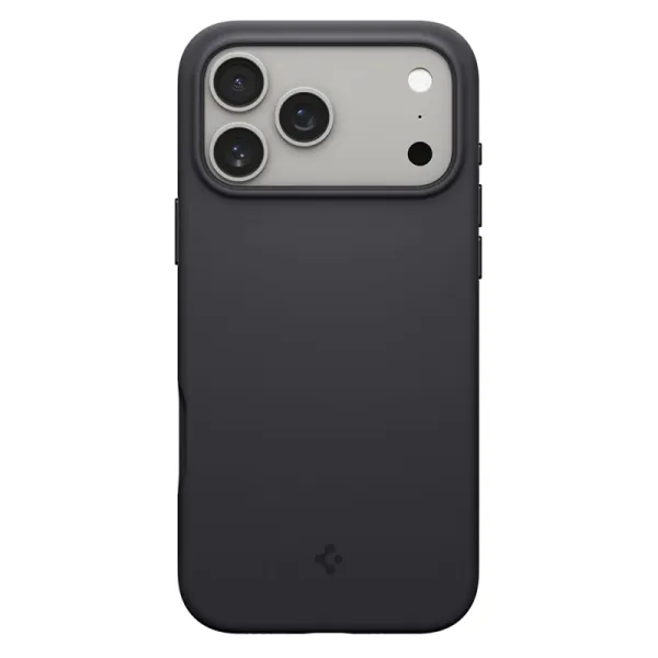 Spigen Silicone Fit Mag MagSafe - Case for iPhone 17 Pro (Black)