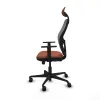 Office Chair with Headrest Jorquera Piqueras y Crespo 1D036N1 Brown