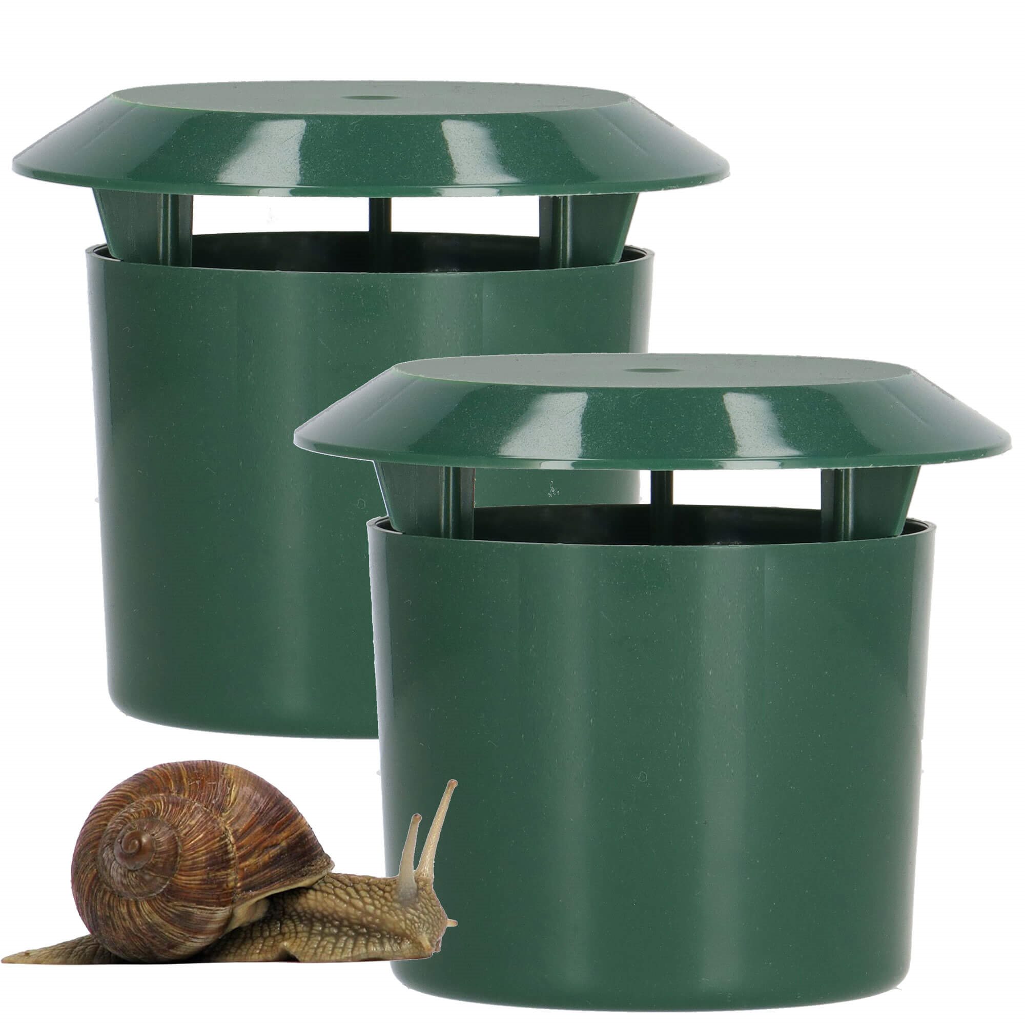 Snail trap 2 pcs. eco-friendly bait catcher for pests