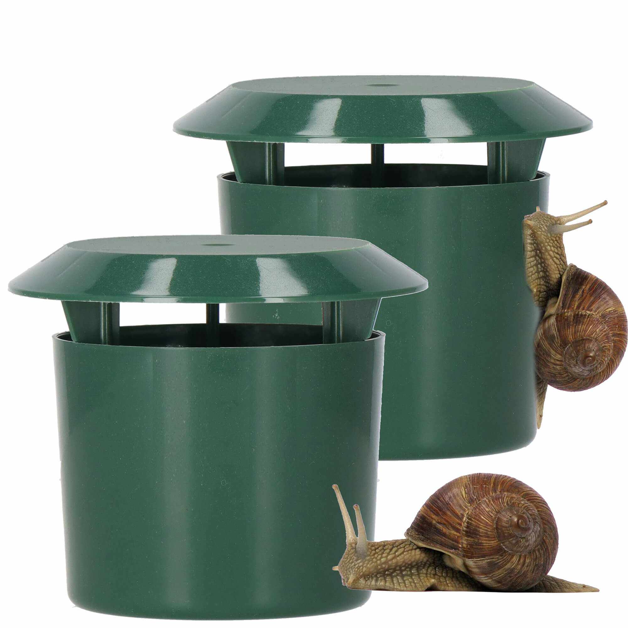 Snail trap 2 pcs. eco-friendly bait catcher for pests