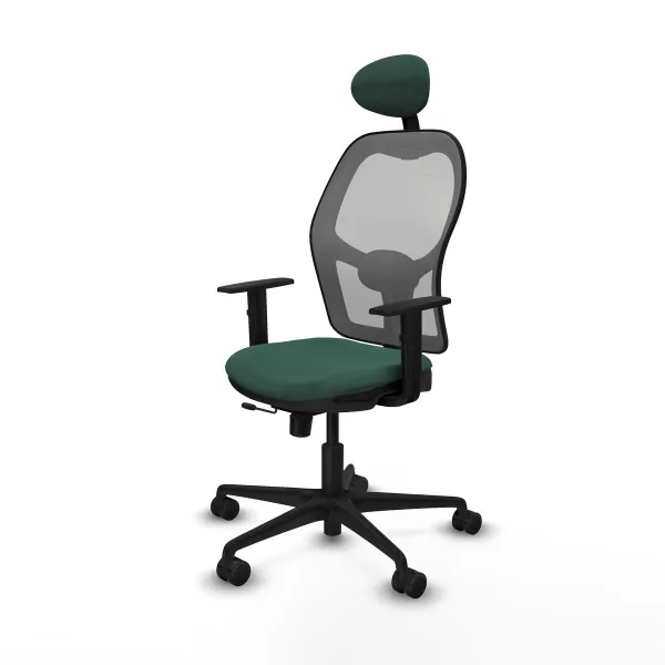 Office Chair with Headrest Jorquera Piqueras y Crespo 1D036N1 Green